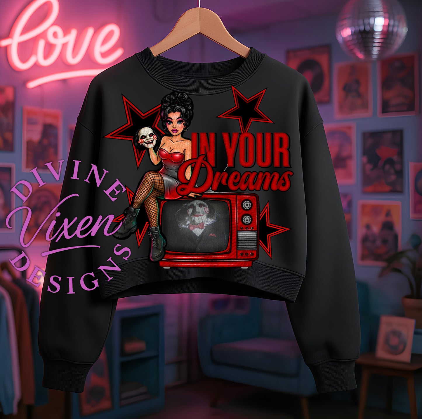 In ur dreams horror pinup Bundle Pack  - 16 x2 files digital download