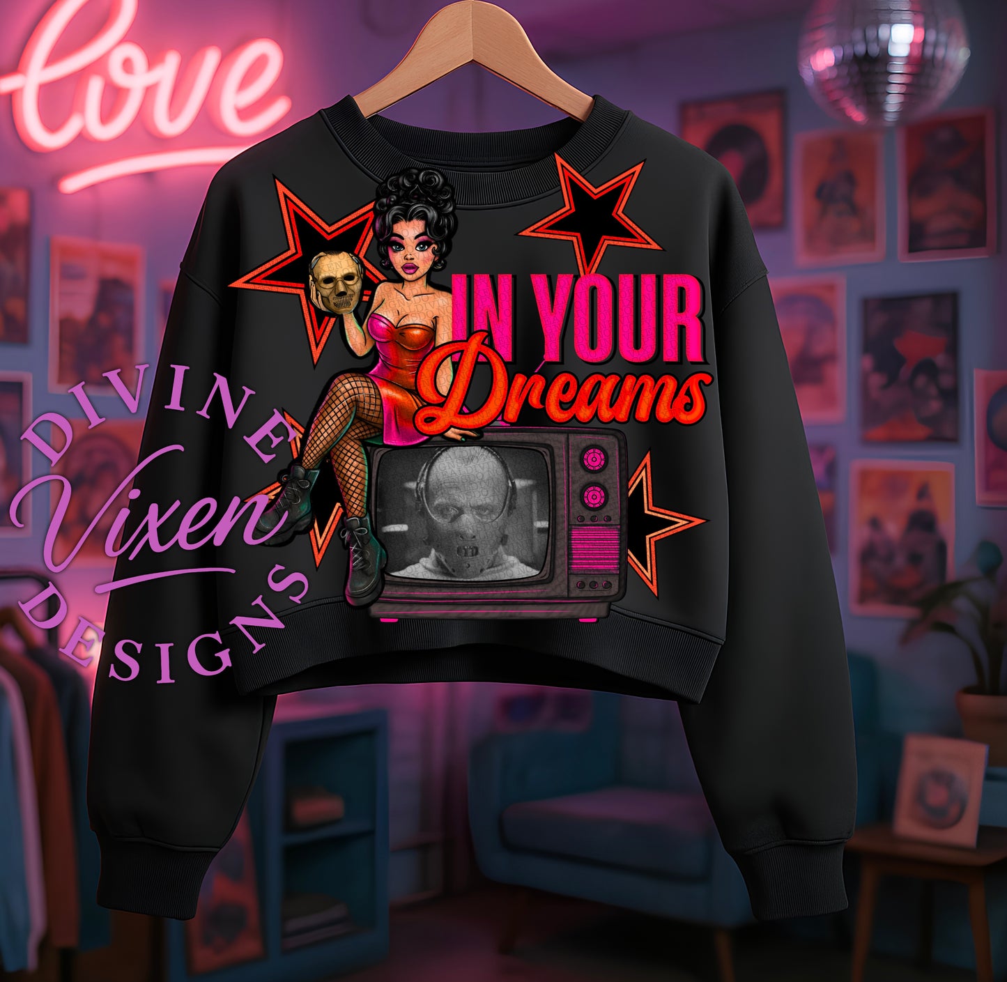 In ur dreams horror pinup Bundle Pack  - 16 x2 files digital download