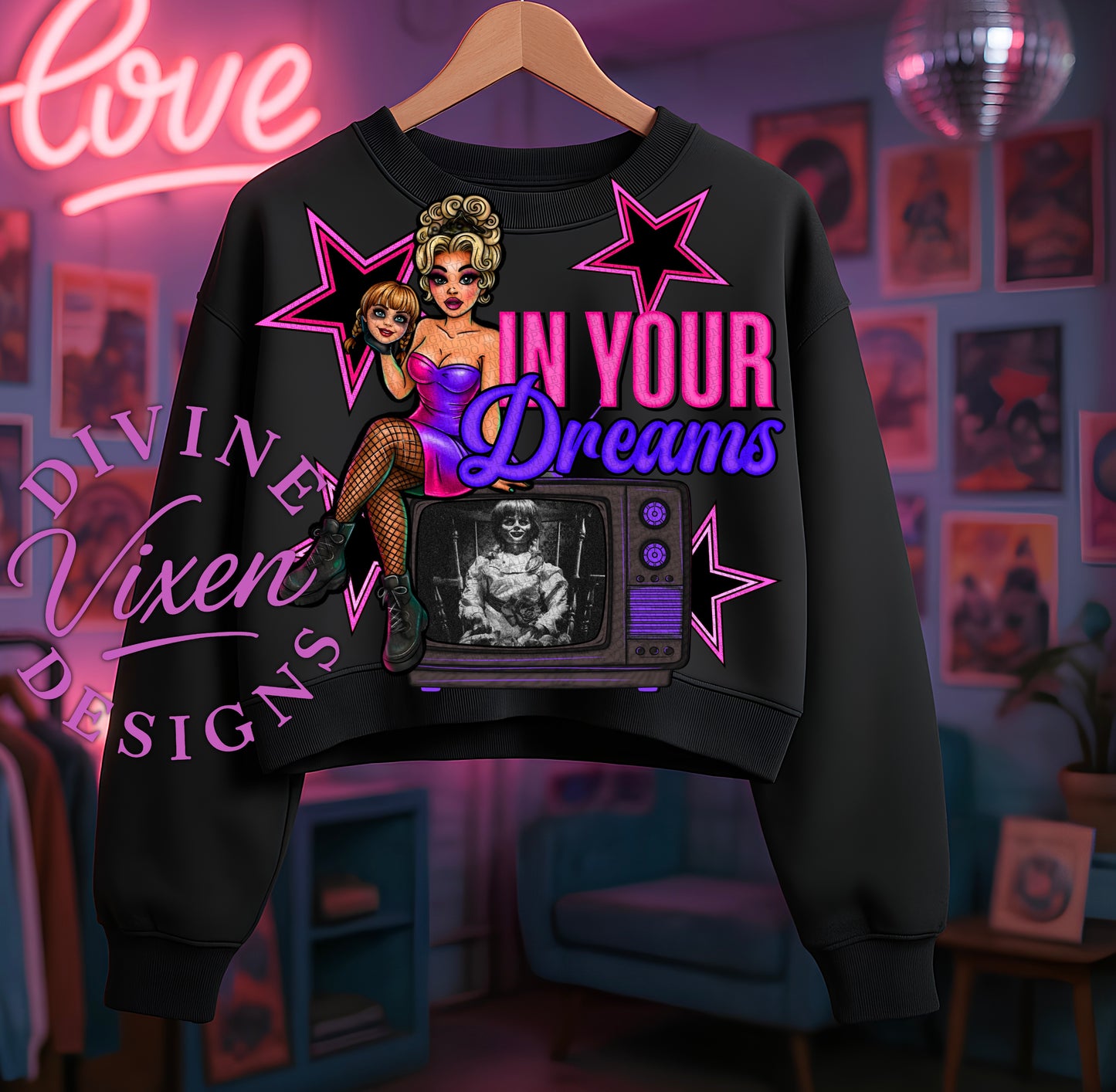 In ur dreams horror pinup Bundle Pack  - 16 x2 files digital download