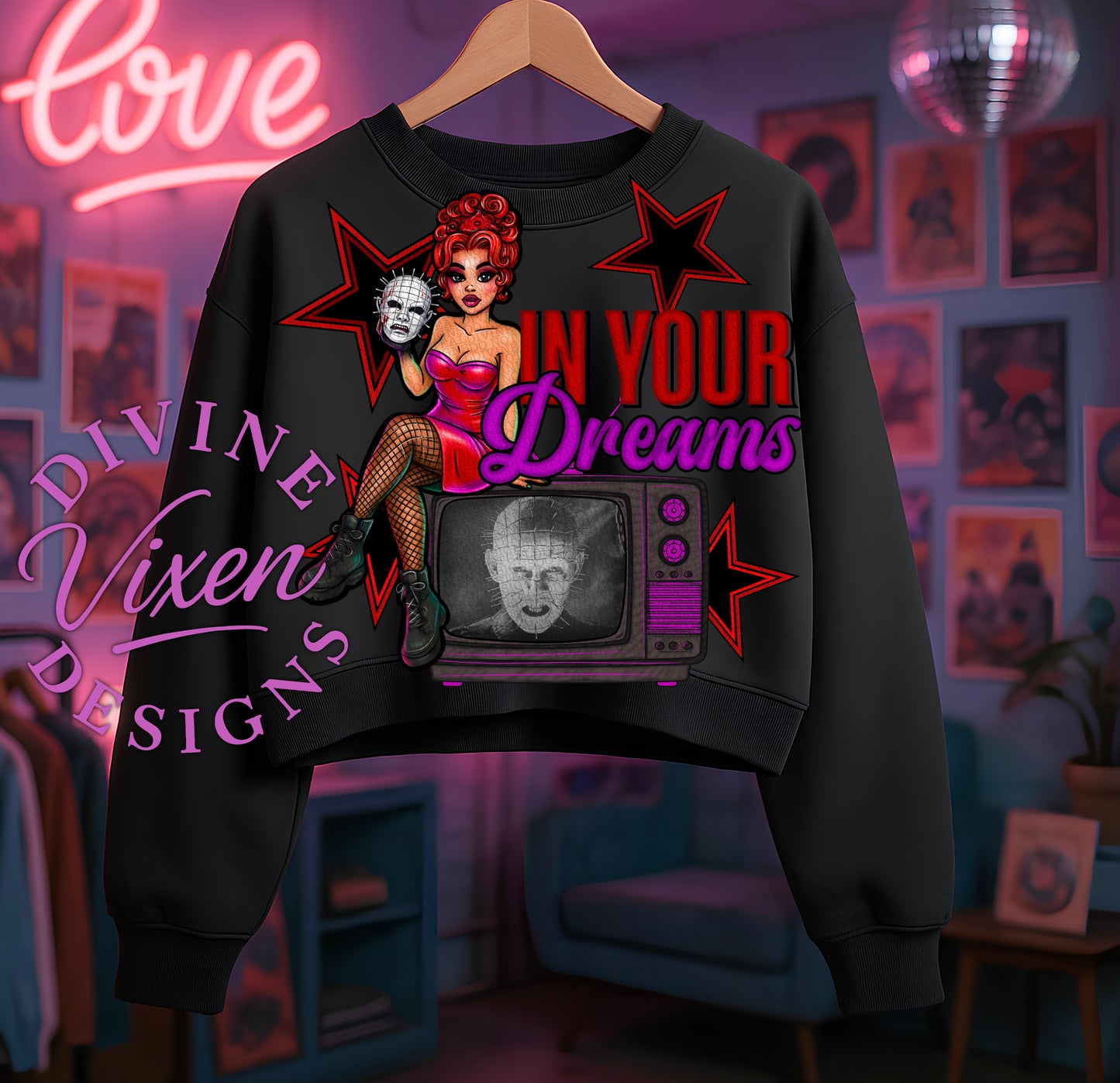 In ur dreams horror pinup Bundle Pack  - 16 x2 files digital download