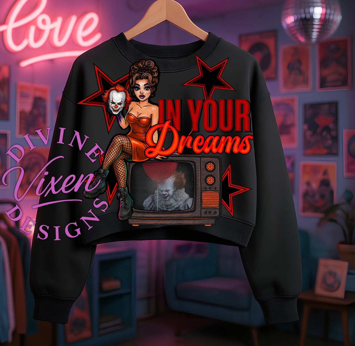 In ur dreams horror pinup Bundle Pack  - 16 x2 files digital download