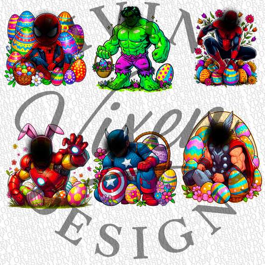 MARVEL EASTER CH Bundle png digital download