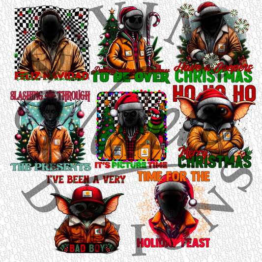 Men horror Xmas bundle part 2 digital download