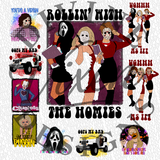 Clu3l3ss horror 30 digital files