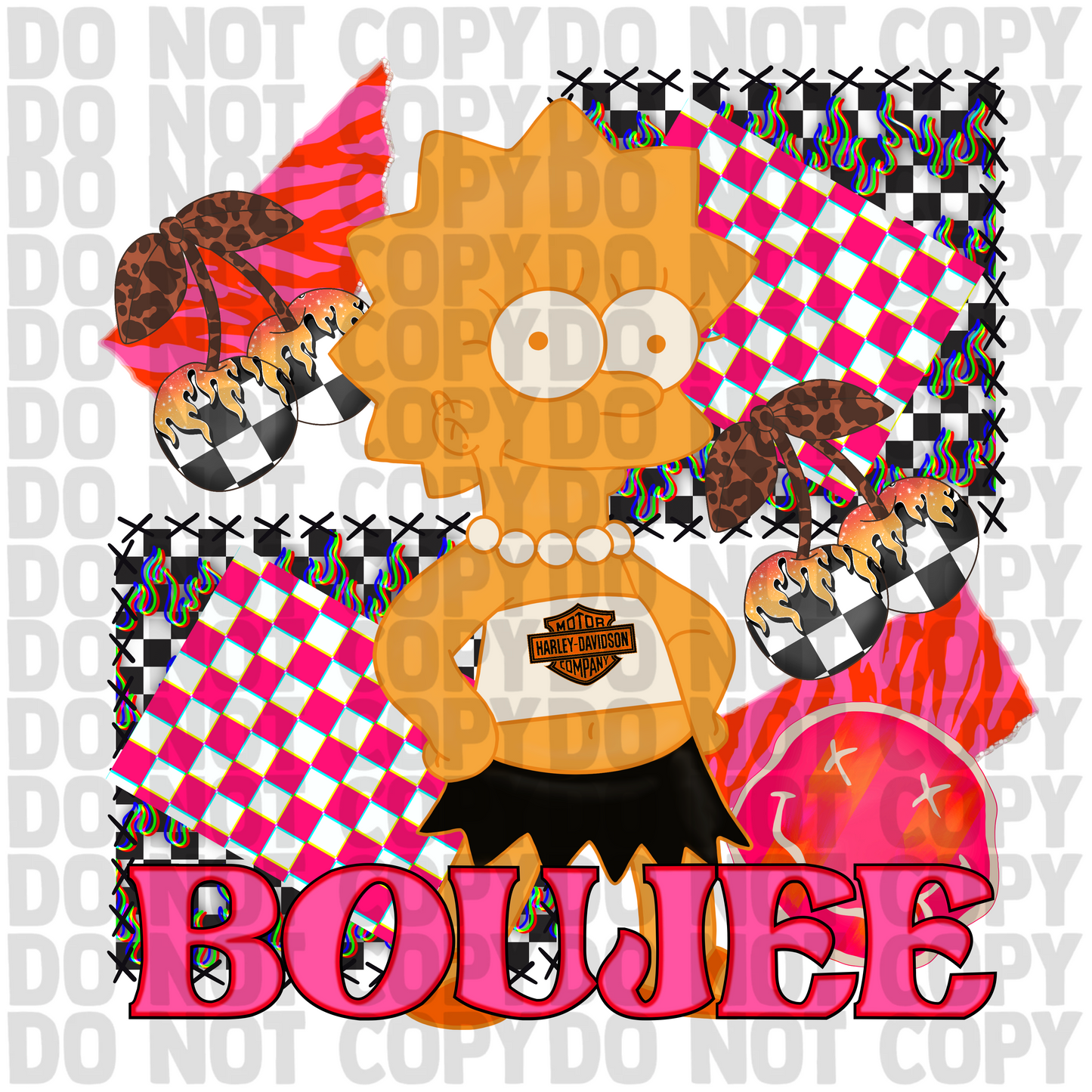 Boujee png digital download