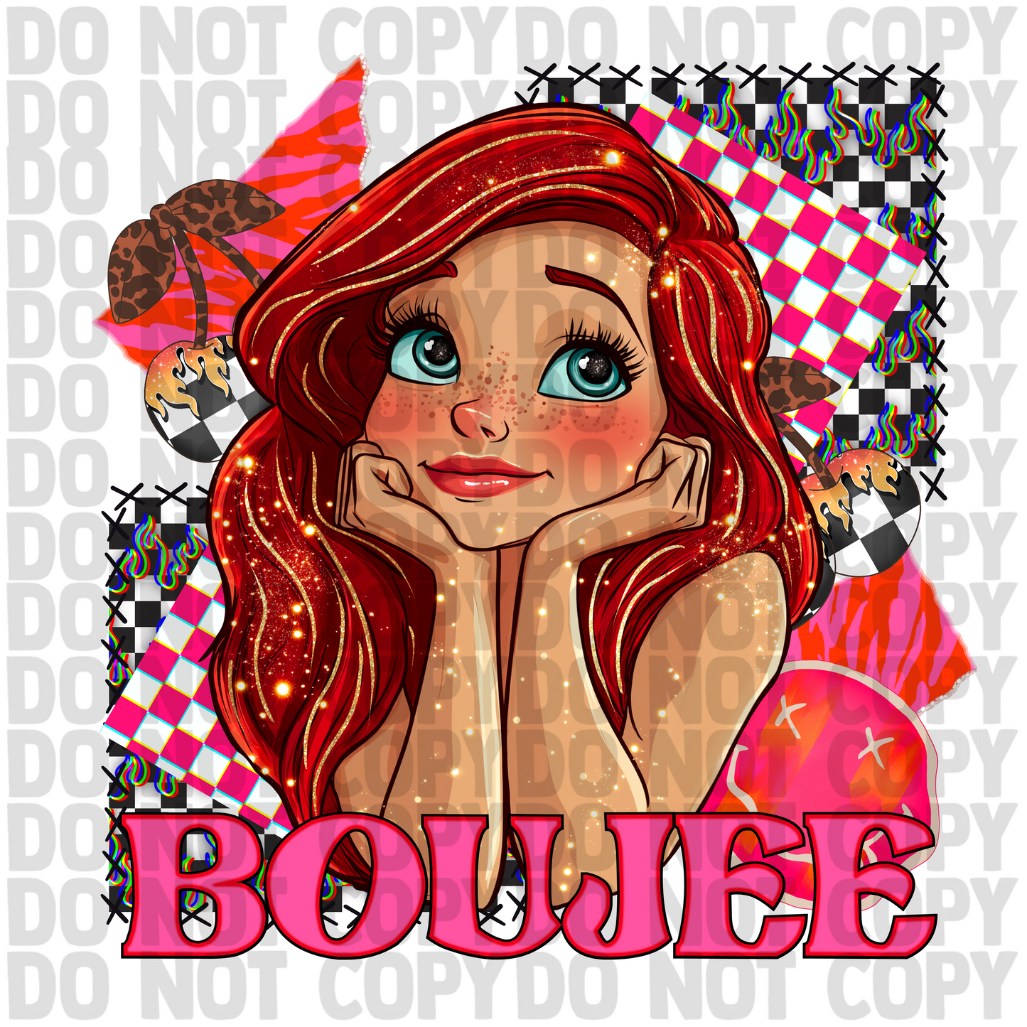 Boujee png digital download
