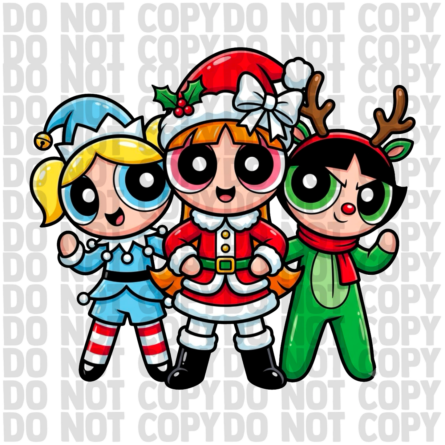 Pp girls Christmas png freebie