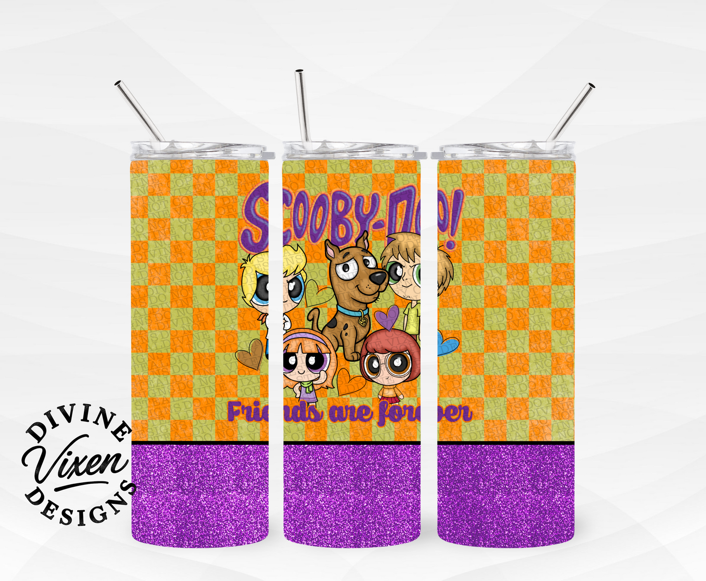 Friend gang tumbler wrap digital download