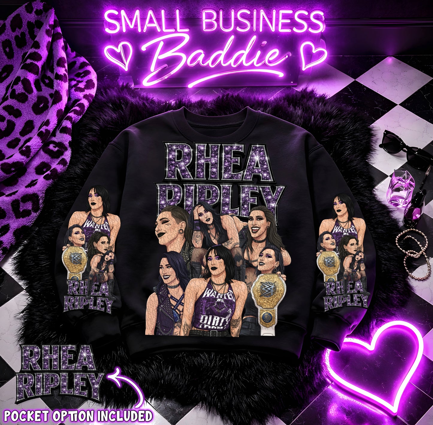 RR FIGHTER BACK, POCKET AND SLEEVE SET png digital download