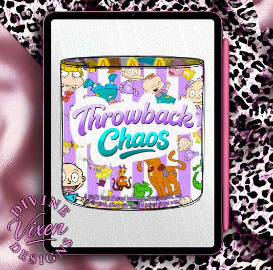Throwback Chaos candle clipart png digital download