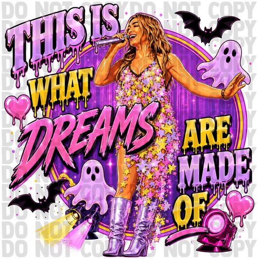 What dreams are made of png digital download