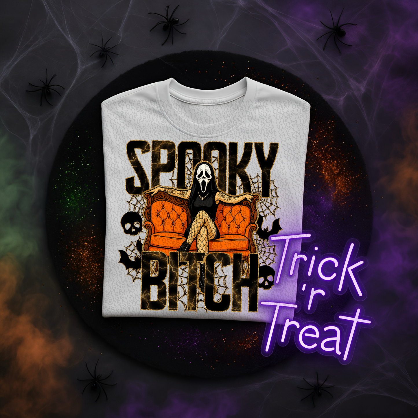 Spooky png digital download