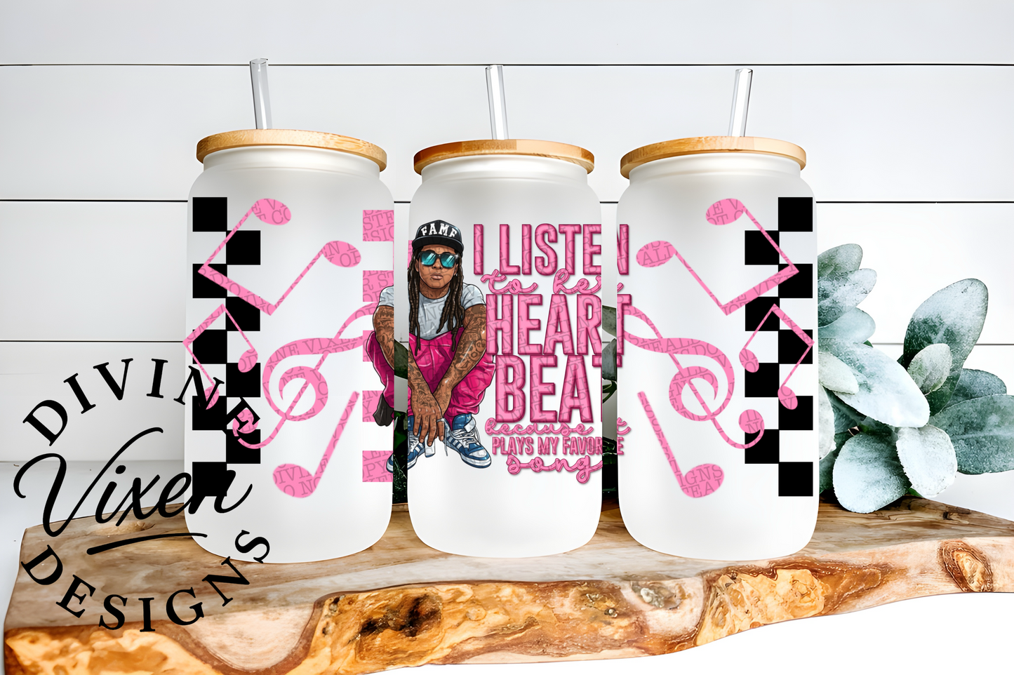 Favorite song Libby cup wrap designs